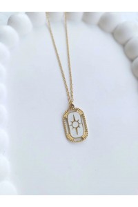 Çelik Gold Antik Kadın Kolye - Ancient