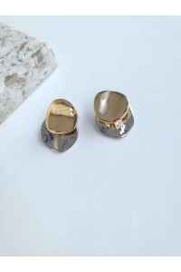 Vip Çift Renkli Kadın Küpe