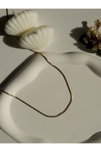 Çelik Uzun Italyan Zincir Kadın Kolye-altın Italian Chain - Gold