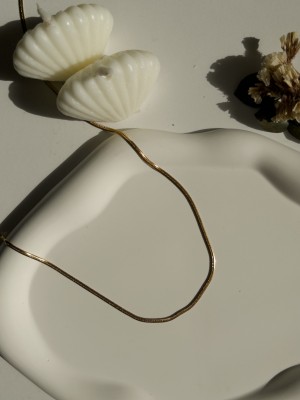 Çelik Uzun Italyan Zincir Kadın Kolye-altın Italian Chain - Gold