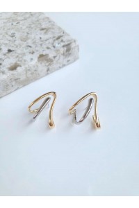 Vip Çift Renkli Küpe