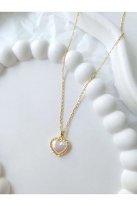 Çelik Gold Antik Kalp Kolye Çelik Gold Antik Kalp Kolye