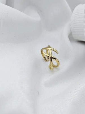 Çelik Gold Ayarlanabilir Yüzük