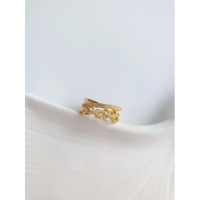 Vip Gold Ayarlanabilir Zincir Yüzük