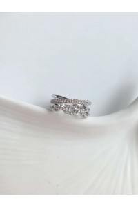 Vip Silver Ayarlanabilir Zincir Yüzük