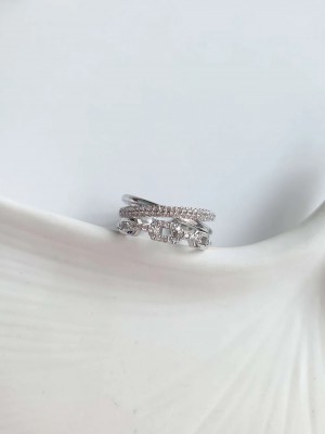 Vip Silver Ayarlanabilir Zincir Yüzük