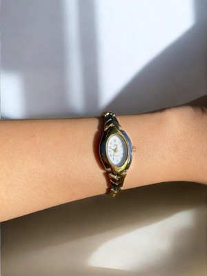 Kadın İnce Kordonlu Vintage Metal Kasa Silver Kol Saati 3