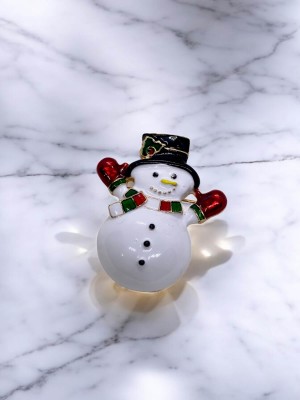 Yılbaşı Kardan Adam Broş