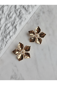 Vip Zarif Çiçek Küpe