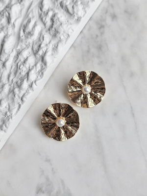 Vip İnci Detaylı Küpe