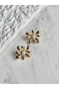 Vip İnci Detaylı Küpe -2