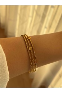 Güneş Ay Yıldız 3 Sıra Bilezik