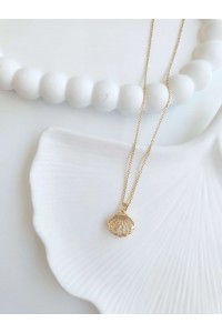 Çelik Gold İstiridye Kadın Kolye Çelik Gold İstiridye Kadın Kolye