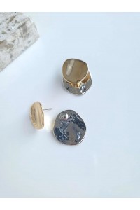 Vip Çift Renkli Kadın Küpe