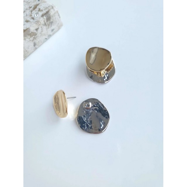 Vip Çift Renkli Kadın Küpe