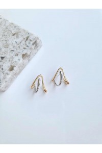 Vip Çift Renkli Küpe