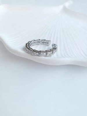 Vip Silver Taşlı Ayarlanabilir Kadın Yüzük