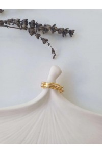 Çelik Gold Fashion Ayarlanabilir Yüzük Çelik Gold Fashion Ayarlanabilir Yüzük