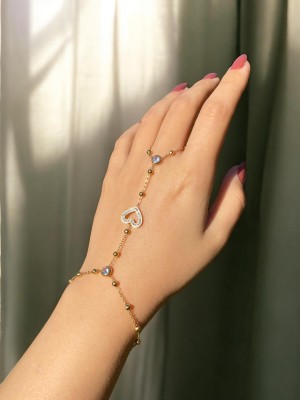 Kalp ve Parıltı Detaylı Zarif Kadın Şahmeran