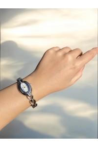 Kadın İnce Kordonlu Vintage Metal Kasa Silver Kol Saati 6 Kadın İnce Kordonlu Vintage Metal Kasa Silver Kol Saati 6