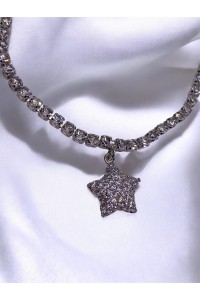 Yıldız Figürlü Asansörlü Silver Çelik Su Yolu Bileklik Yıldız Figürlü Asansörlü Silver Çelik Su Yolu Bileklik