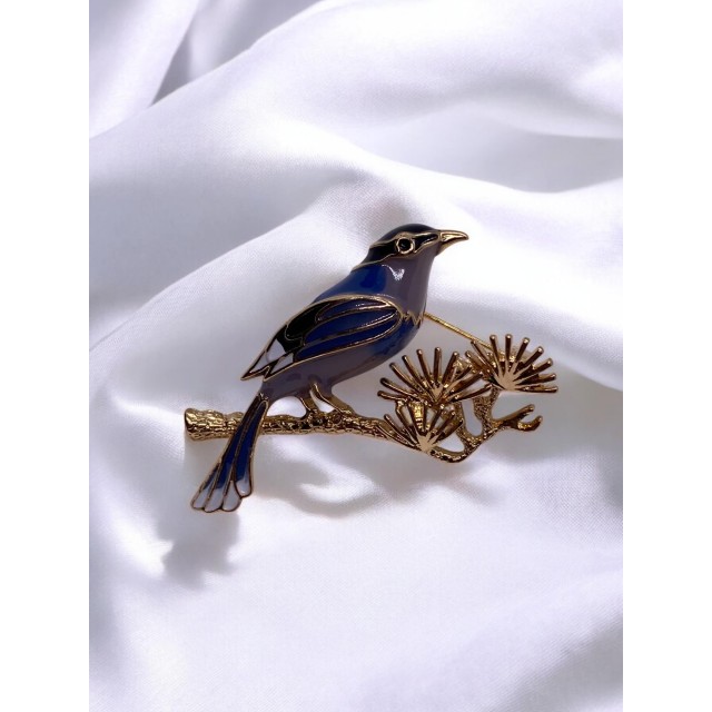Kuş Detaylı Broş Kuş Detaylı Broş
