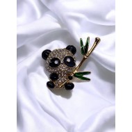 Panda Detaylı Broş Panda Detaylı Broş