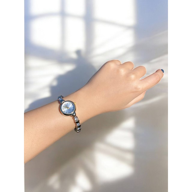 Yuvarlak Kadranlı Silver İnce Kalpli Kordonlu Kadın Vintage Saat-16 Yuvarlak Kadranlı Silver İnce Kalpli Kordonlu Kadın Vintage Saat-16