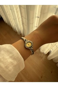 Kadın İnce Kordonlu Vintage Metal Kasa Gümüş Minimal Kol Saati 17 Kadın İnce Kordonlu Vintage Metal Kasa Gümüş Minimal Kol Saati 17
