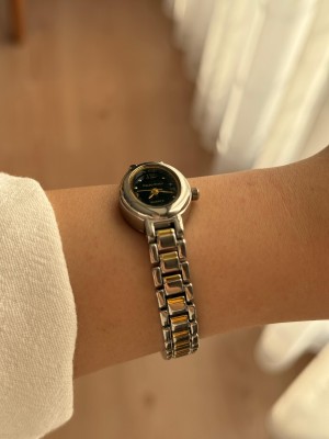 Kadın İnce Kordonlu Vintage Metal Kasa Minimal Kol Saati 19