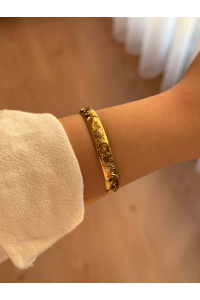 Beyaz Taşlı Güneş ve Ay Motifli Bileklik Beyaz Taşlı Güneş ve Ay Motifli Bileklik