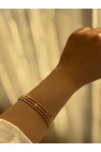 Güneş Ay Yıldız 3 Sıra Bilezik Güneş Ay Yıldız 3 Sıra Bilezik